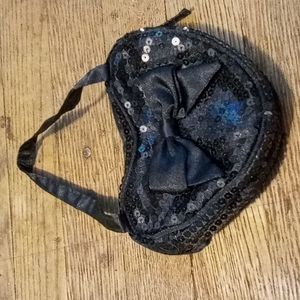 Black Sequin purse